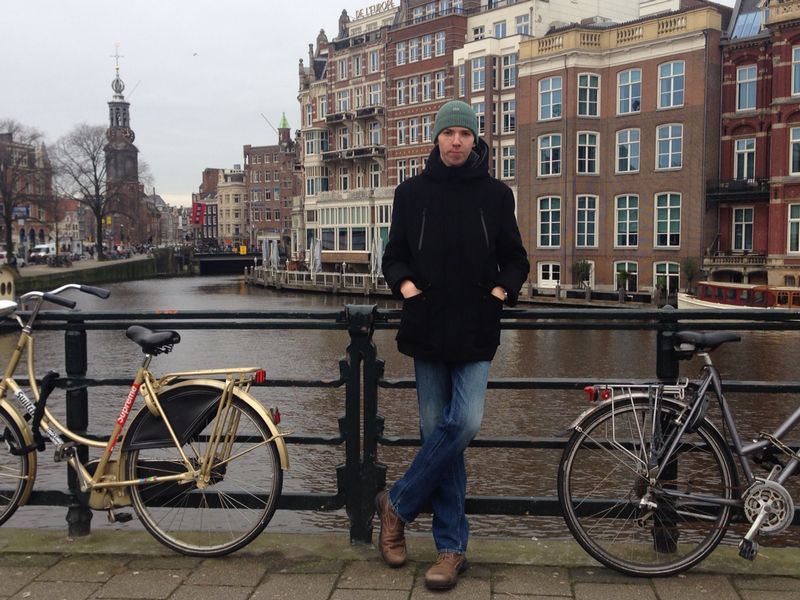Martin v Amsterdame. Zdroj: instagram (@martindurica)