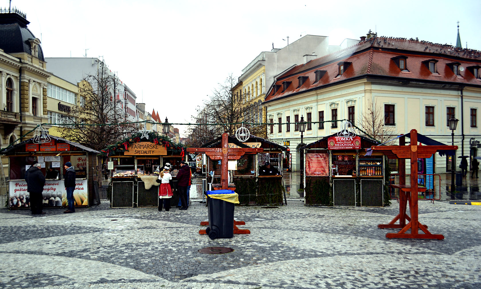Vianočné trhy v Nitre. Zdroj: Jana Paveleková