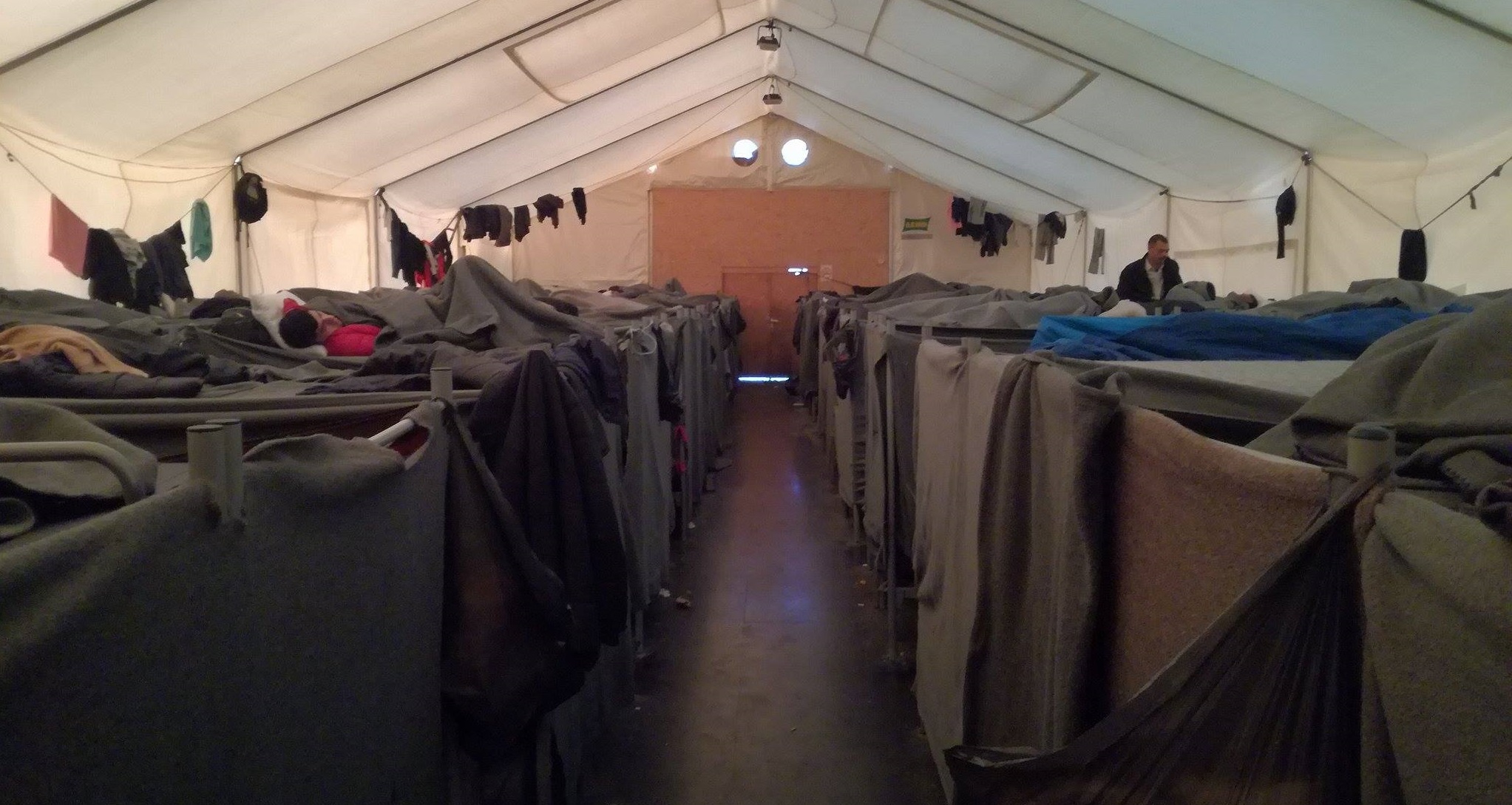 utečenecké tábory v Srbsku