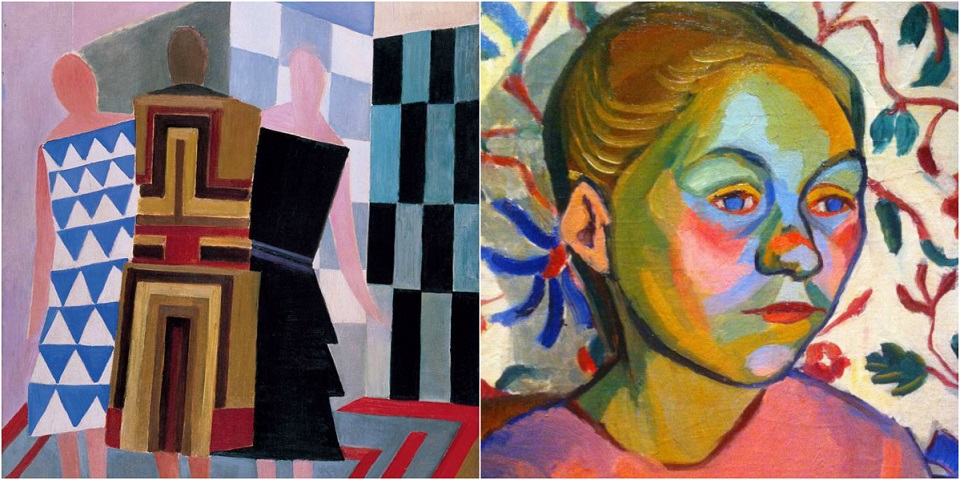 Three Women, Forms, Colours Sonia Delaunay